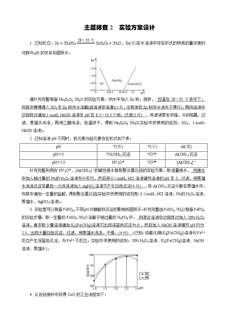 主题排查2　实验方案设计第1页