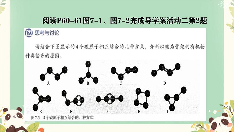 7.1第一课时 有机化合物的结构特点 课件高一下学期化学人教版（2019）必修第二册第8页