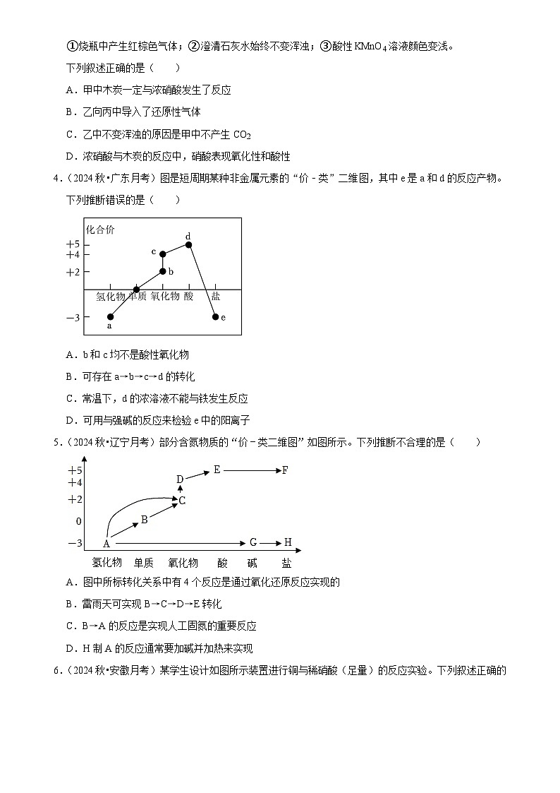 2025高考化学解密之考点篇试题 氮及其化合物（Word版附解析）第2页