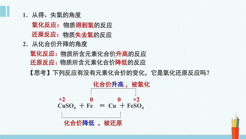 人教版 (2019)高中化学 必修 第一册《1-3 氧化还原反应(第1课时 氧化还原反应)》课件第6页