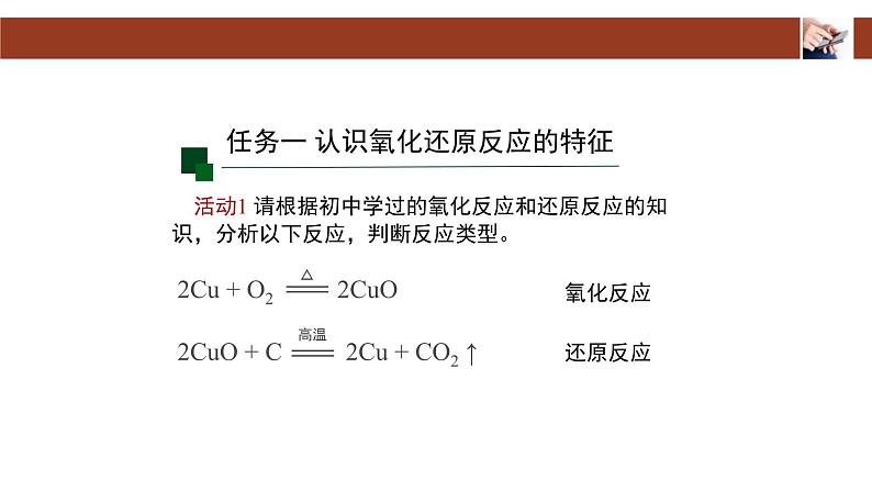 人教版 (2019)高中化学 必修 第一册1-3《氧化还原反应(第一课时)》课件第3页