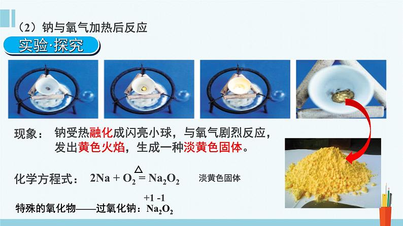 人教版 (2019)高中化学 必修 第一册 2-1《第1课时 活泼的金属单质——钠》课件第5页