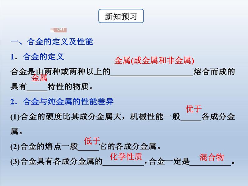 人教版高中化学必修 第一册 3-2《金属材料》第1课时课件第3页