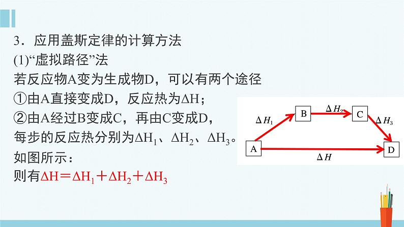 人教版高中化学选择性必修1《1-2 反应热的计算》课件第8页