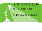 人教版高中化学选择性必修1《2-1-2影响化学反应速率的因素》课件