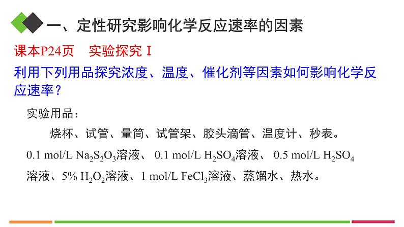 人教版高中化学选择性必修1《2-1-2影响化学反应速率的因素》课件第5页