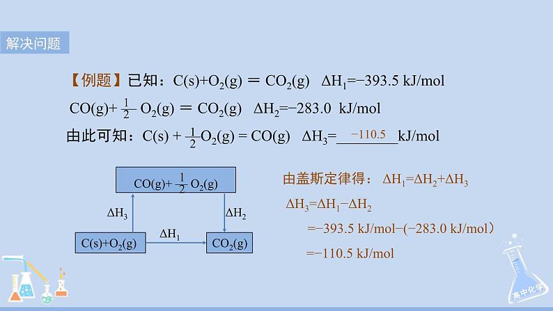 人教版高中化学选择性必修1   1-2《第1课时 盖斯定律》课件第8页