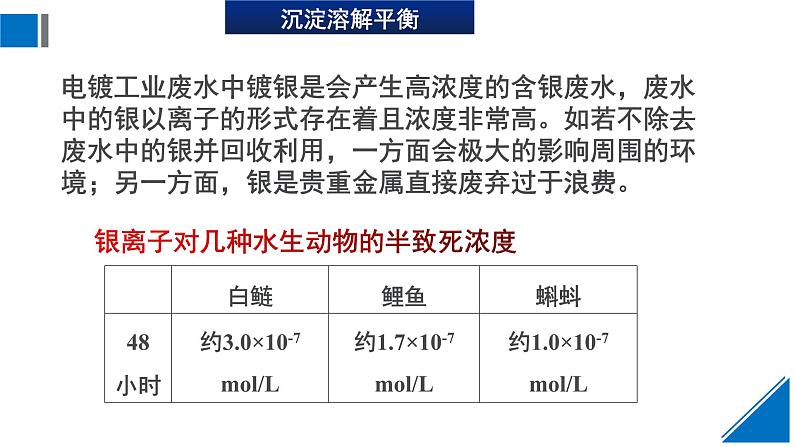 人教版高中化学选择性必修1 3-4《课时1 沉淀溶解平衡与溶度积》课件第3页