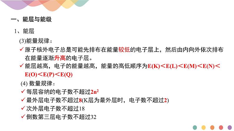 人教版高中化学选择性必修2 1-1《能层与能级_基态与激发态_原子光谱》课件第5页