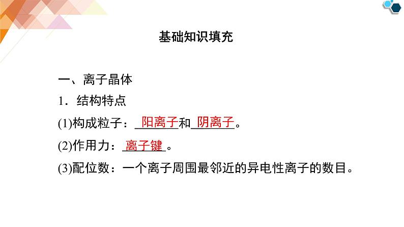 人教版高中化学 选择性必修2 第三章《离子晶体_过渡晶体与混合型晶体》课件第3页