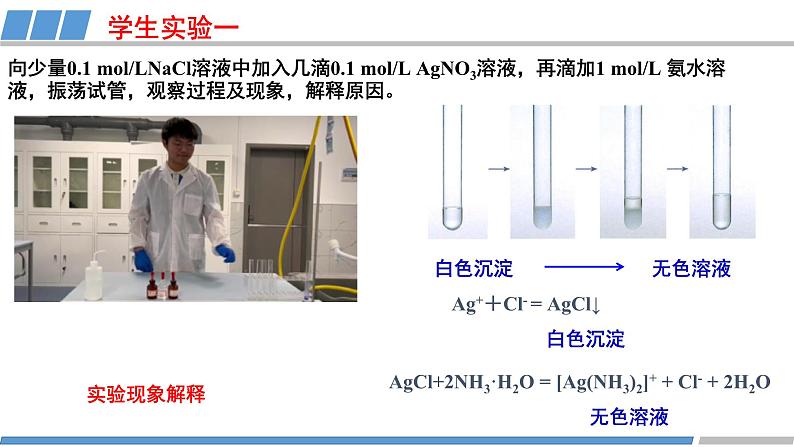 人教版高中化学 选择性必修2 第三章《实验活动  简单配位化合物的形成》教学课件第5页