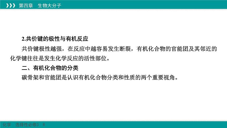 人教版高中化学选择性必修3《第一章有机化合物的结构特点与研究方法（章末整合提升）》课件第4页