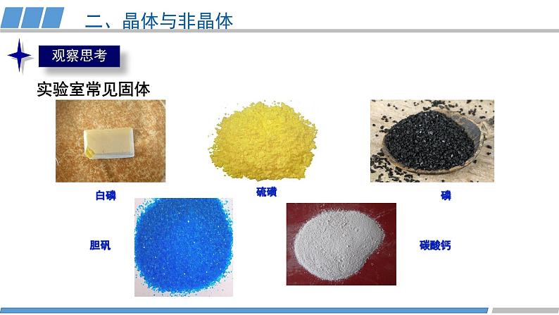 人教版高中化学 选择性必修2《3-1-1 物质的聚集状态 晶体与非晶体》课件第6页