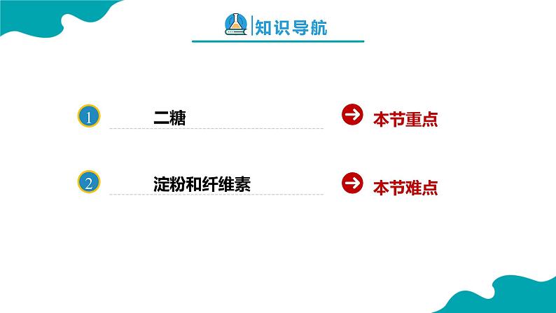 2024-2025学年高二化学（人教版2019选择性必修3）第四章第一节糖类第2课时课件第2页