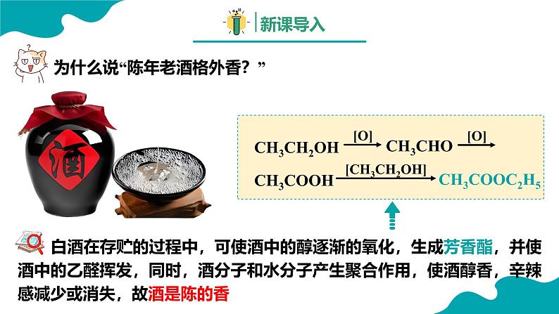 2024-2025学年高二化学（人教版2019选择性必修3）第三章第四节羧酸羧酸衍生物第2课时课件第3页