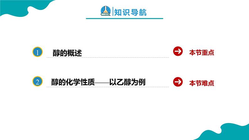 2024-2025学年高二化学（人教版2019选择性必修3）第三章第二节醇酚第1课时课件第2页