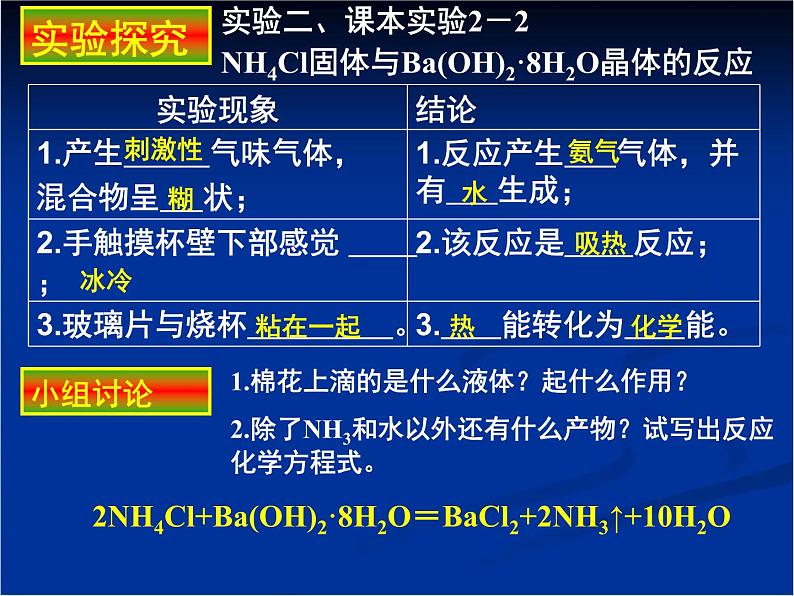 人教版(新课标) 高中化学 必修2 2-1《化学能与热能》教学课件第7页