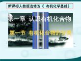 人教版 (新課標(biāo))高中化學(xué)選修5 1-1《有機(jī)化合物的分類(lèi)》教學(xué)課件