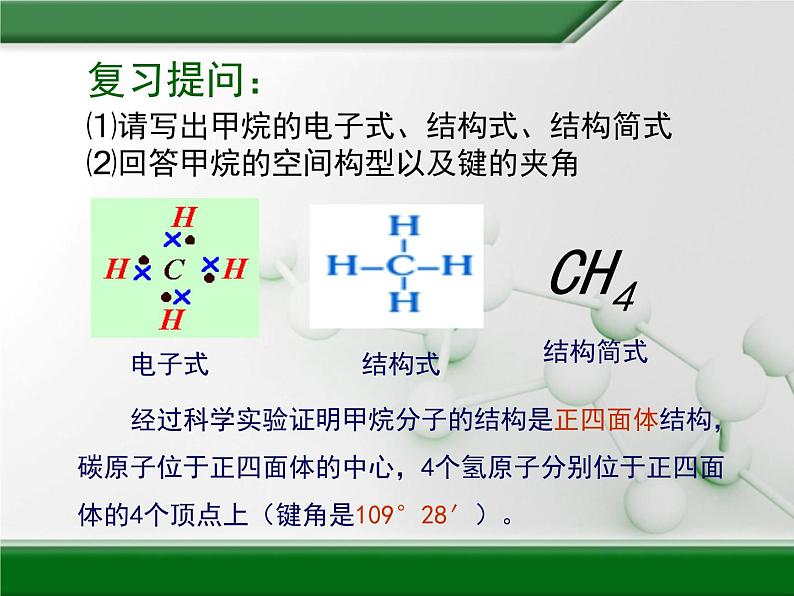 人教版 (新课标)高中化学选修5 1-2《有机化合物的结构特点》教学课件第6页