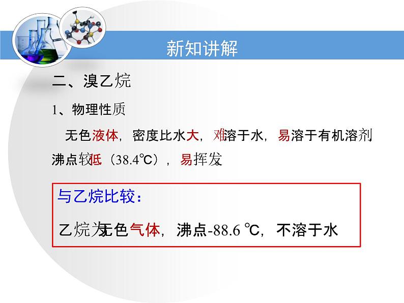 人教版 (新课标)高中化学选修5 2-3《卤代烃》教学课件第4页