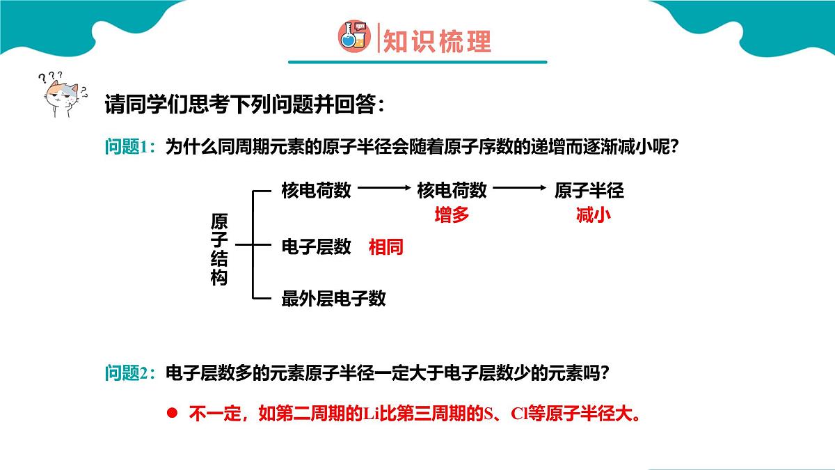 2024-2025学年高一化学（人教版2019必修一）4-2-1元素周期律（1）课件第8页