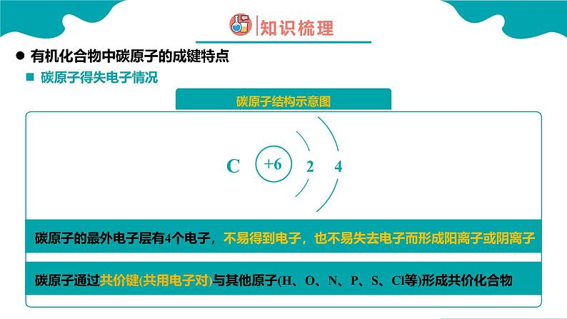 2024-2025学年高一化学（人教版2019必修二）7-1-1认识有机化合物（1）课件第8页