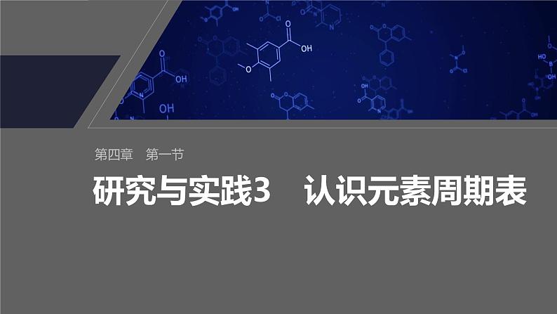 第四章　第一节　研究与实践3　认识元素周期表第2页