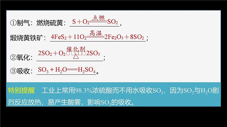 第五章　第一节　第2课时　硫酸和硫酸根离子的检验第7页