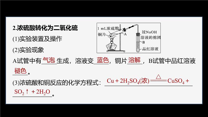 第五章　实验活动5　不同价态含硫物质的转化第5页