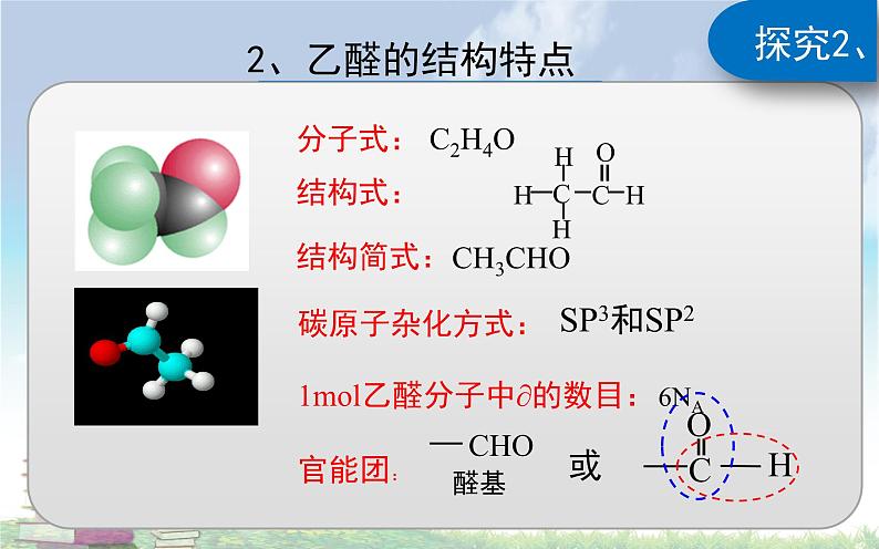 人教版 (新课标)高中化学 选修5 3-2《醛》课 件课件PPT第4页