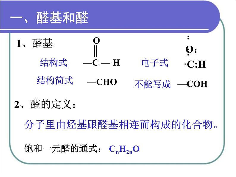 人教版 (新课标)高中化学 选修5 3-2《醛》课 件课件PPT第4页