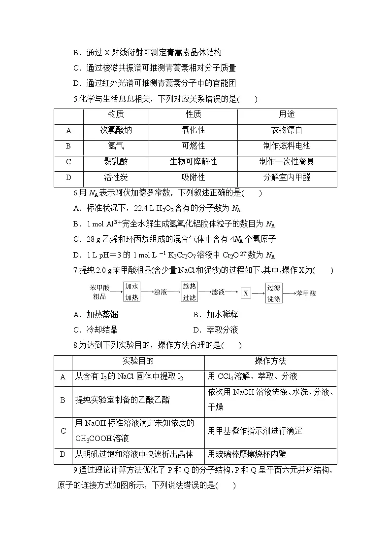 2025年普通高中学业水平选择性考试押题模拟考2第2页