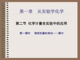 人教版 (新課標(biāo))高中化學(xué) 選修1 1-1《化學(xué)計量在實驗中的應(yīng)用》課件