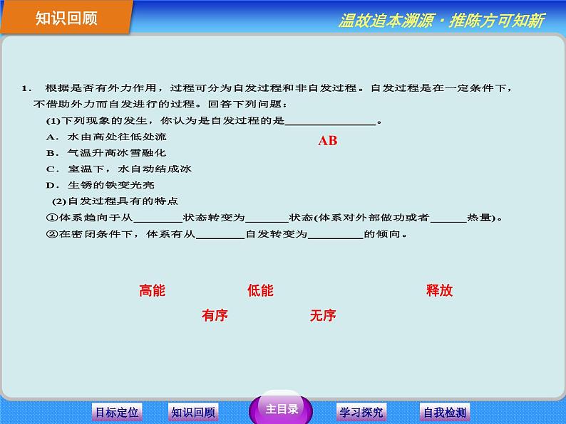 人教版 (新课标)高中化学选修4 2-4《化学反应进行的方向》课件第4页