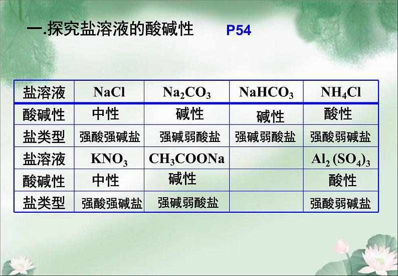 《盐类的水解》课件第4页