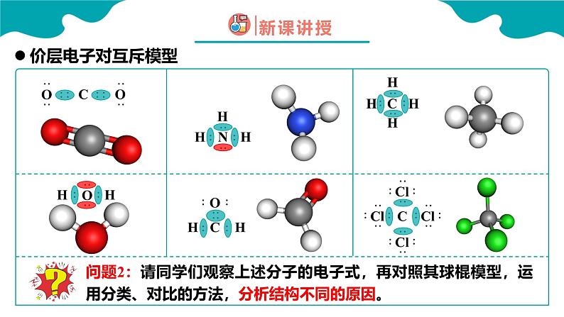 2024-2025学年高二化学（人教版2019选择性必修2）第二章第二节分子的空间结构第2课时课件第6页