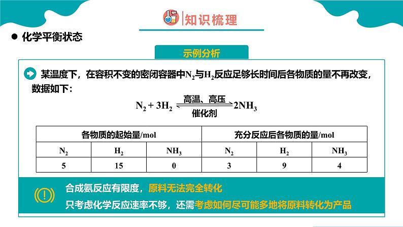 2024-2025学年高二化学（人教版2019选择性必修1）第二章第二节化学平衡第1课时课件第4页