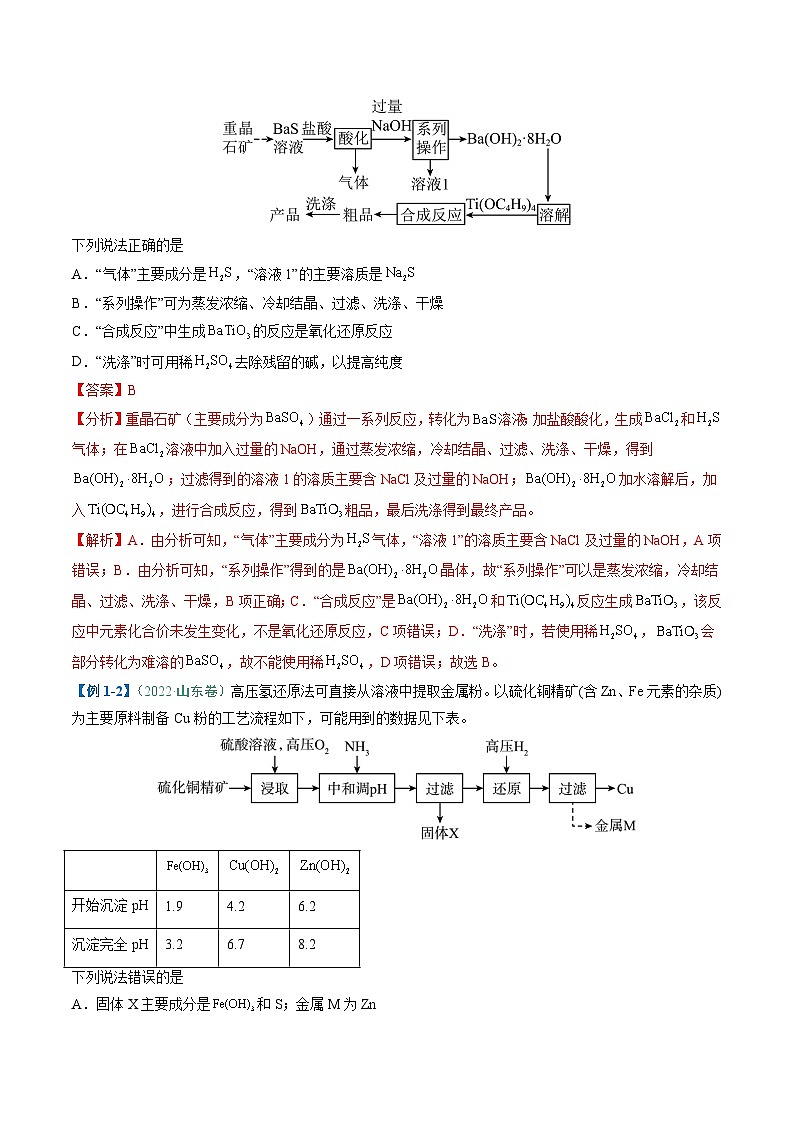 题型09 无机小流程（解析版）第2页