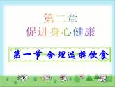 人教版 (新課標)高中化學(xué)選修1 2-1《合理選擇飲食》課件