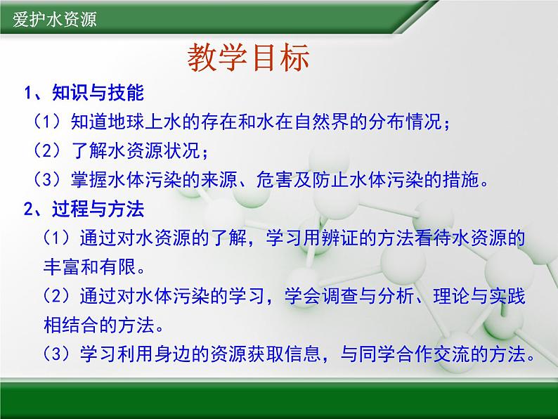 人教版 (新课标)高中化学选修1 4-2《爱护水资源》第一课时课件第2页