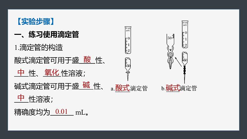 第三章　第四节　实验活动2　强酸与强碱的中和滴定(教师用书独具)第5页