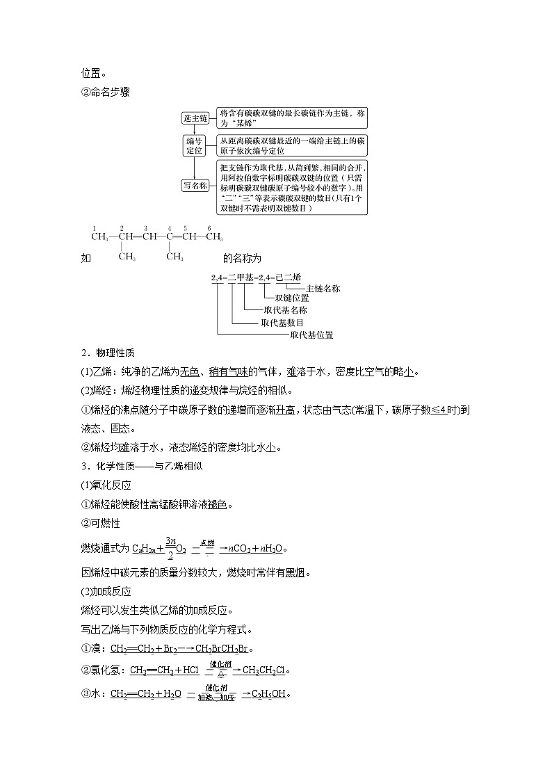 第二章 第二节　第1课时　烯烃（教师版）第2页
