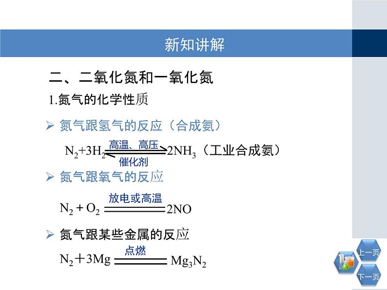 人教版 (新课标)高中化学必修1 4-3第二课时《二氧化氮和一氧化氮、大气污染》教学课件第7页