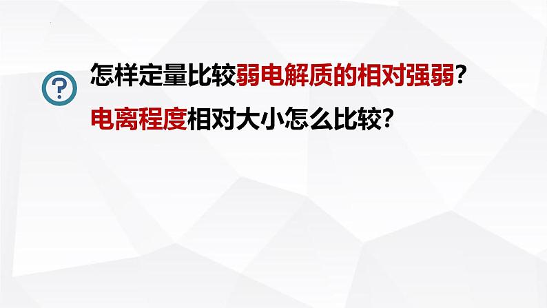 苏教版高中化学选择性必修1《3-1-2 弱电解质的电离平衡（第2课时 电离平衡常数　强酸与弱酸的比较）》课件第2页