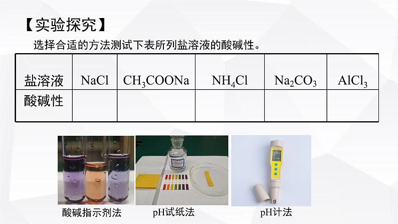 苏教版高中化学选择性必修1《3-3-1 盐类的水解（第1课时 盐类水解的原理）》课件第5页