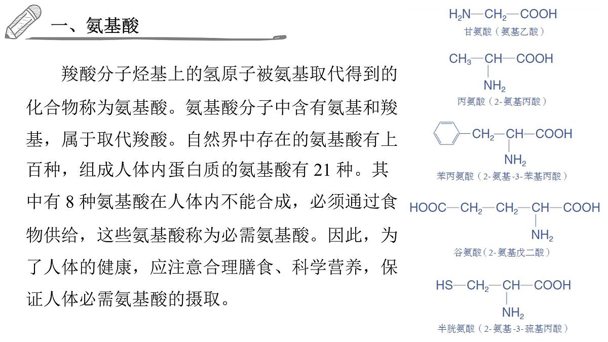 2024-2025学年高二化学选择性必修3人教版课件 4.2 蛋白质第3页