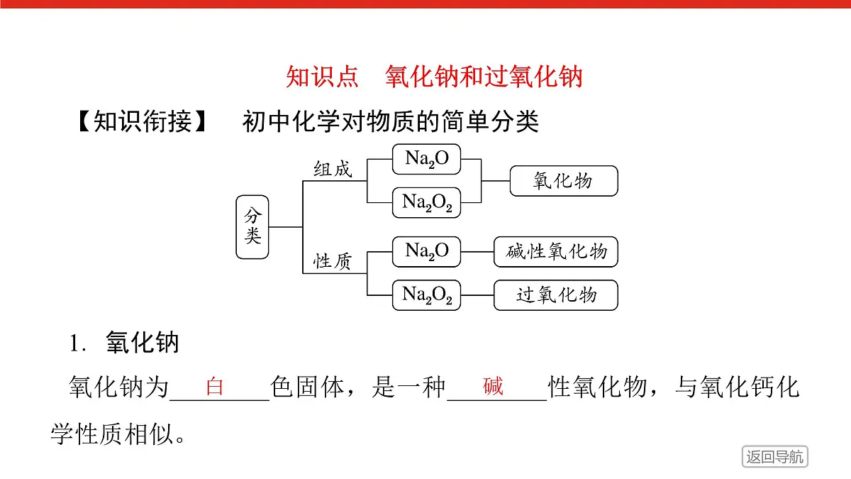 第二章 第一节 第二课时　钠的氧化物-2025年高中化学必修第一册同步课件第5页