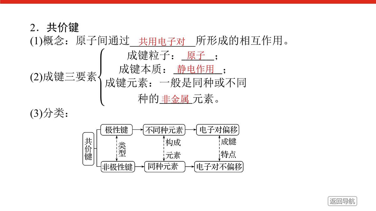 第四章  第三节  第二课时　共价键-2025年高中化学必修第一册同步课件第8页