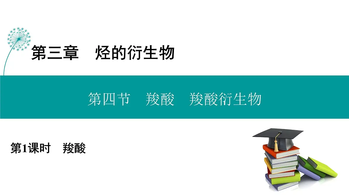 人教版高中化学选修3 3-4-1《羧酸》课件第1页