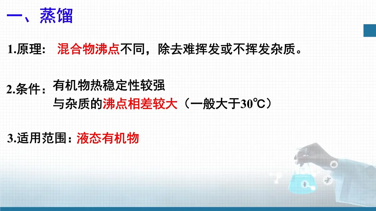 人教版高中化学选择性必修3《1-2-1 分离、提纯》课件第4页